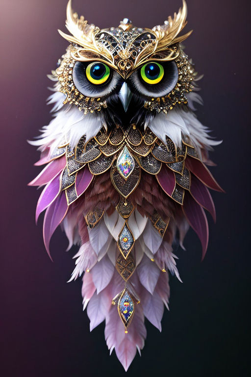 cute purple owl wallpaper