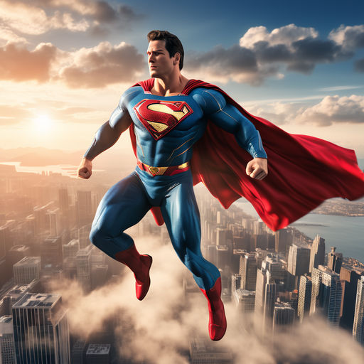 Look, up in the sky! Superman's 75th anniversary :: Behance