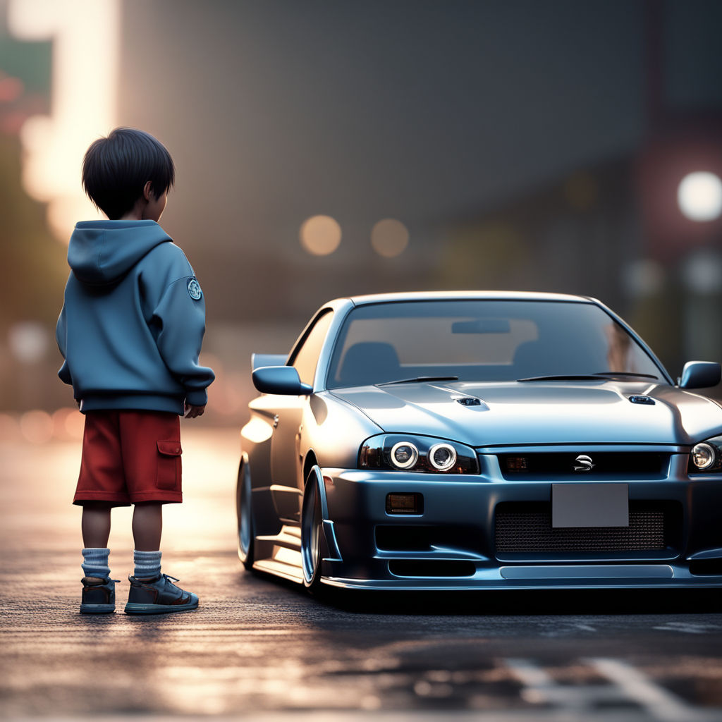 Fashionable boy holding a toy car in his hands, isolated on a white studio  background. A handsome child dreaming of a real car. Dreams of a child  about racing. 26460318 Stock Photo