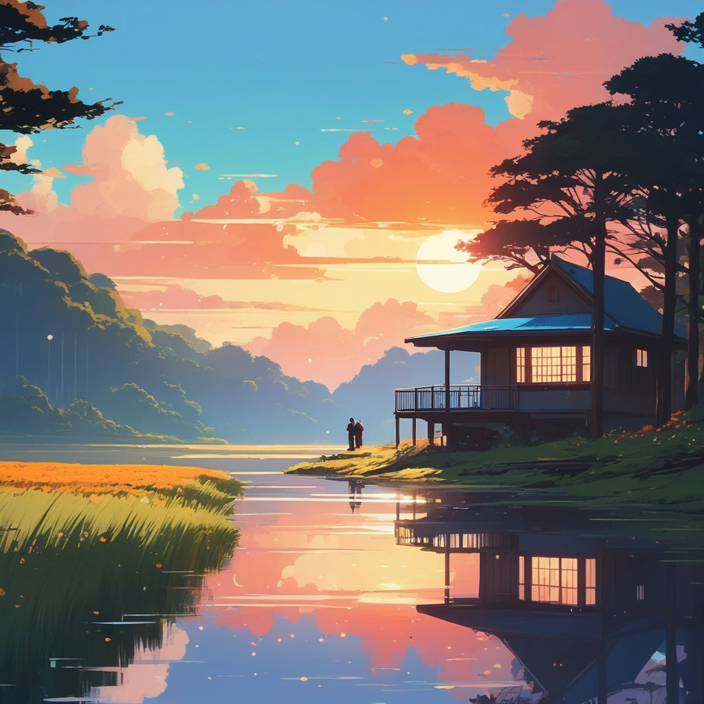 Photo wallpaper Galaxy - Aenami | wall-art.com