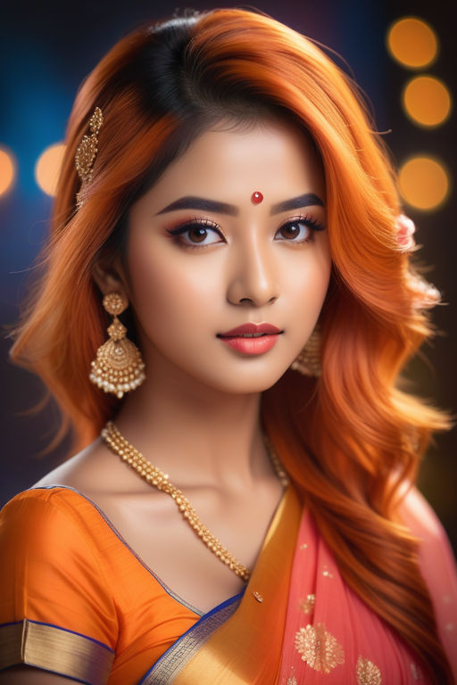 Gorgeous Indian dancer a sexy quality, - AI Photo Generator - starryai