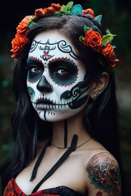 Mexican Skull Makeup Playground