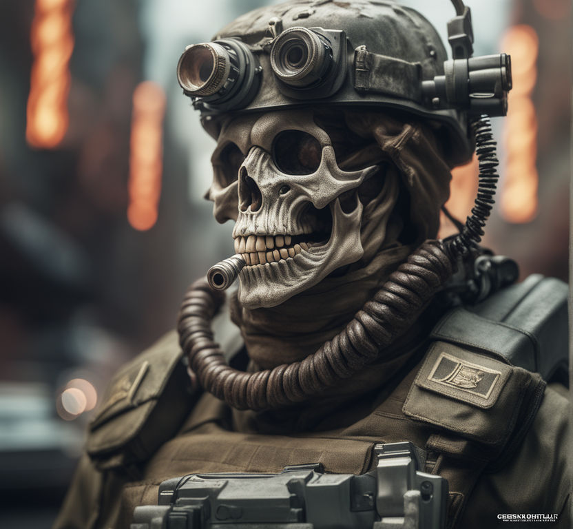 ArtStation - Ghost inspired by Modern Warfare 2