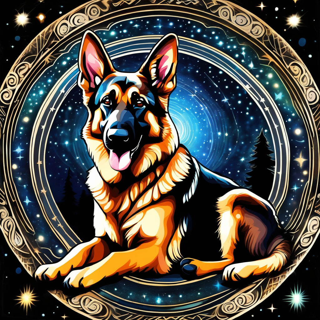 Winged German Shepherd by Korrok on DeviantArt