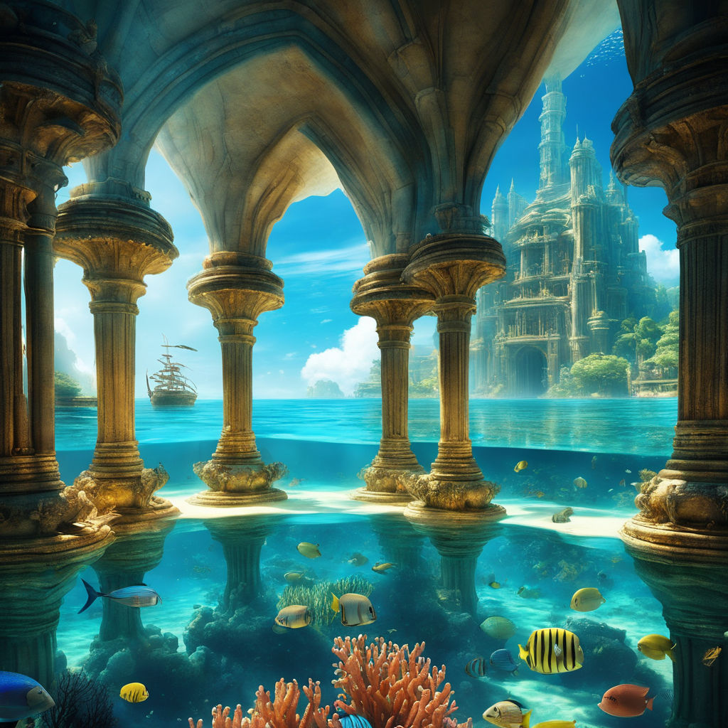 underwater mermaid kingdom