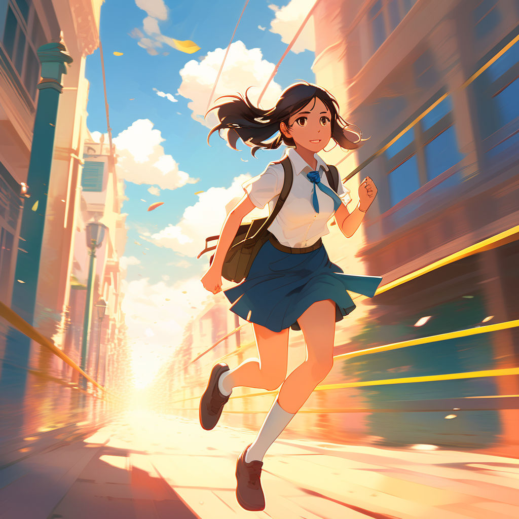 ArtStation - Anime Run Animation !