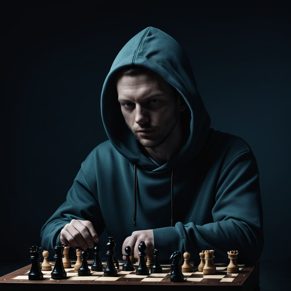 chess pieces on a board in a dark room, quiet place 4k HD Wallpaper