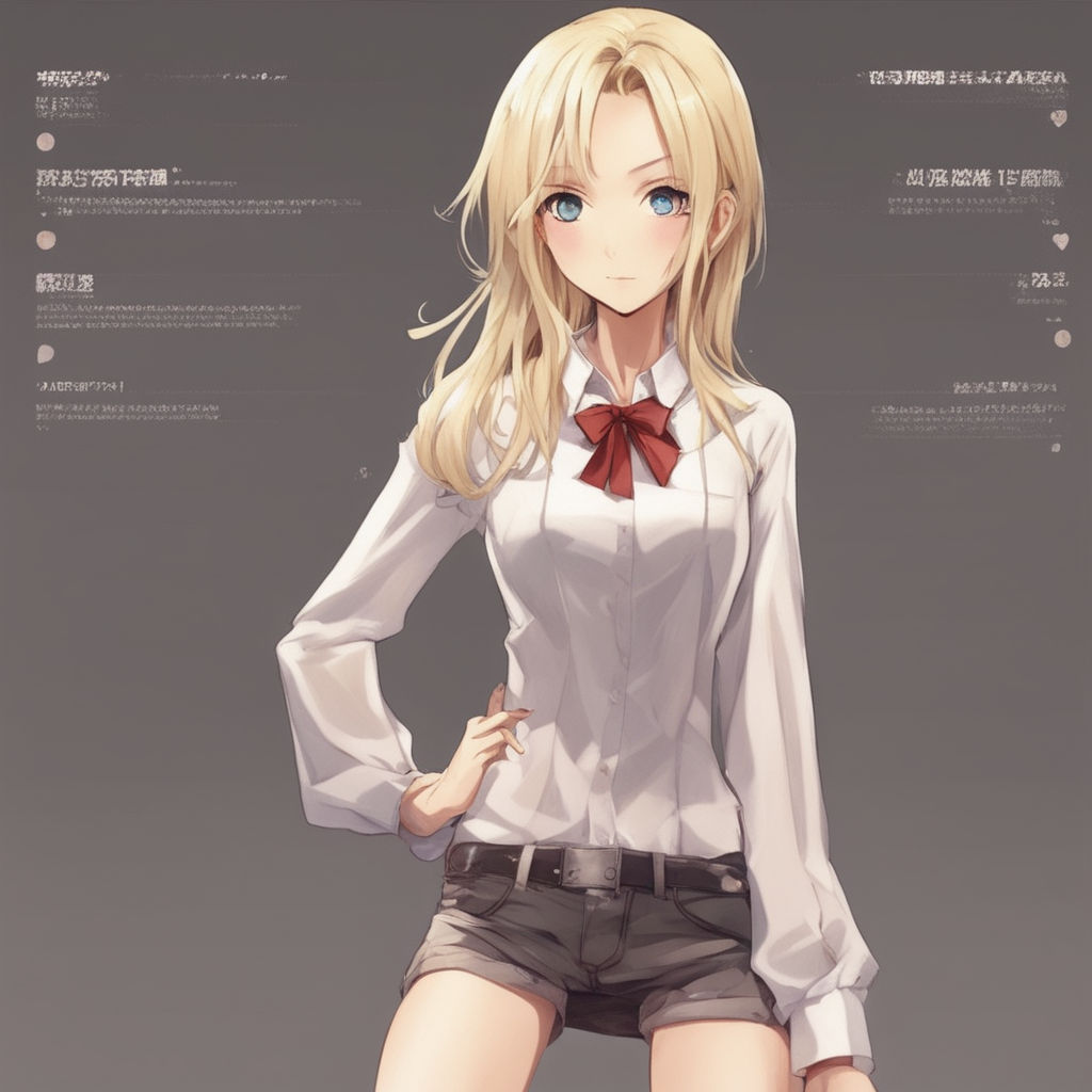 bony-giraffe487: Kawaii anime girl full body