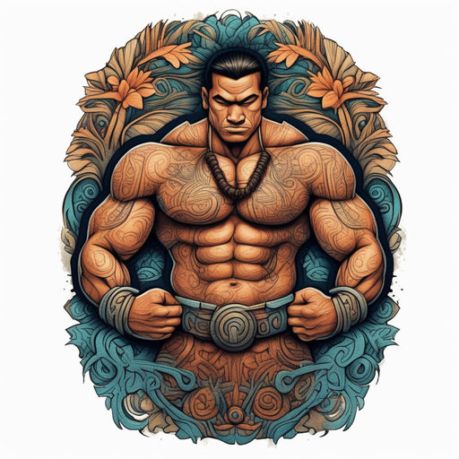 Hawaiian Warrior Tattoo Bedding Set K5 - Art Hoodie