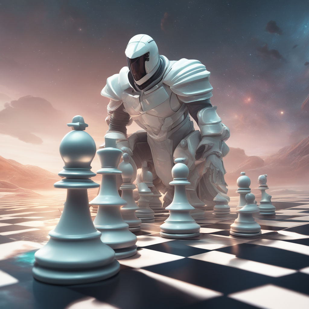 cyber punk chess pieces.. - Playground