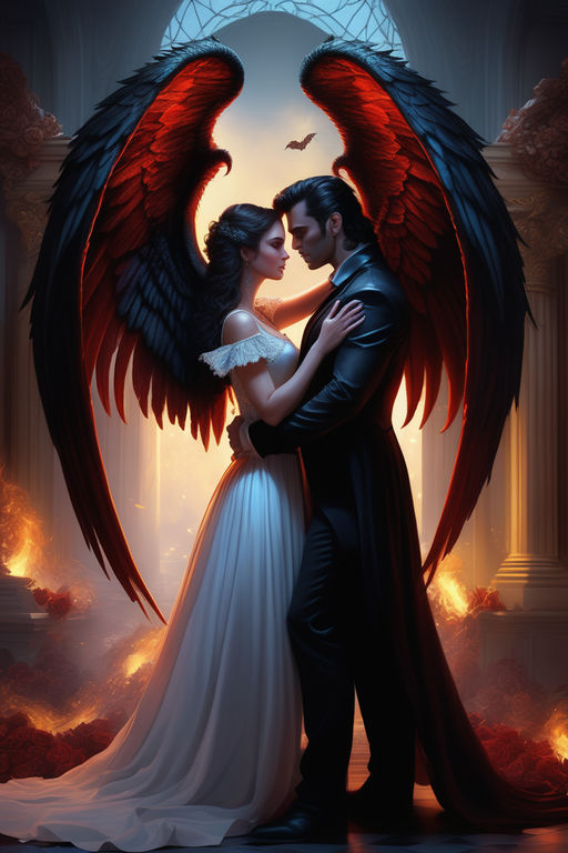 Forbidden Love, An angel and demon fall in love with each o…