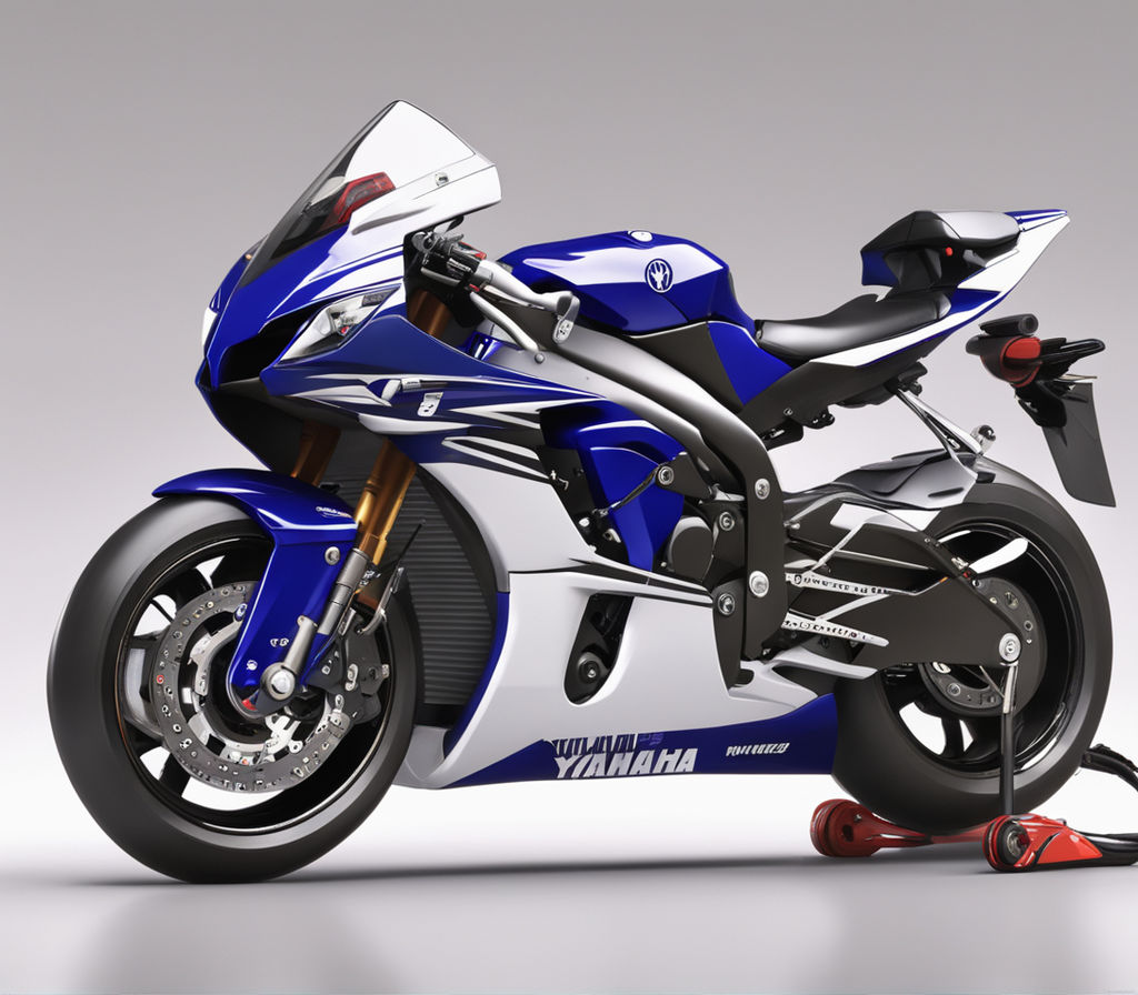 Yamaha r1.type race.black.3d.tron style - Playground