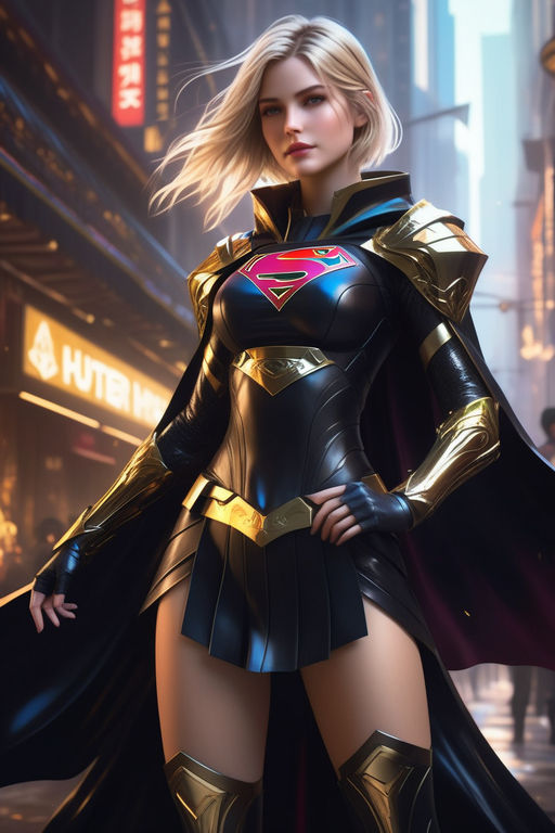 super heroina, flashgirl com roupa  - OpenDream