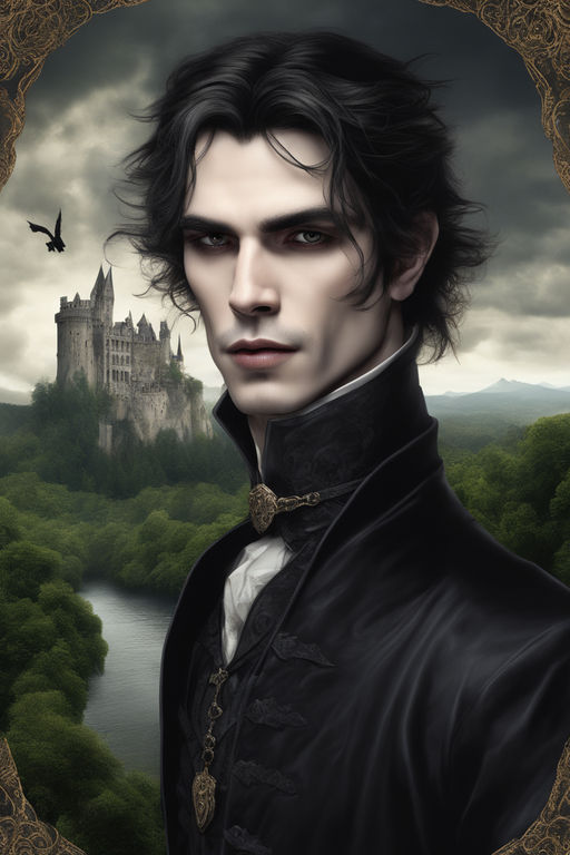 male vampire art