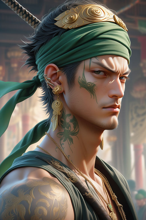 One Piece Zoro Ashura - Playground