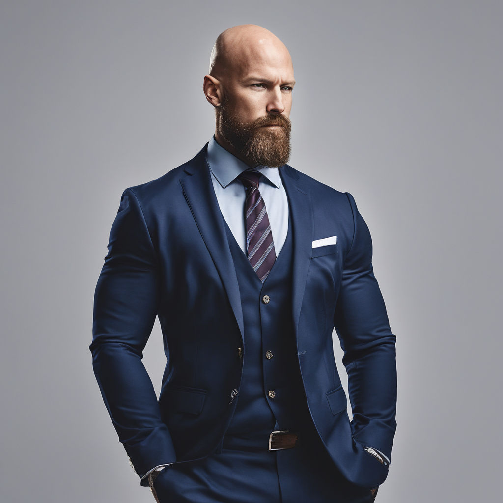 Strongman in a beautiful suit - Playground