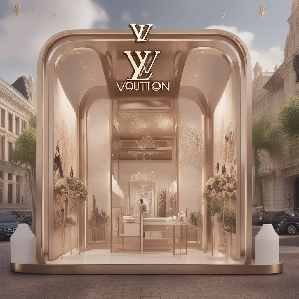 ArtStation - Louis Vuitton Window Display