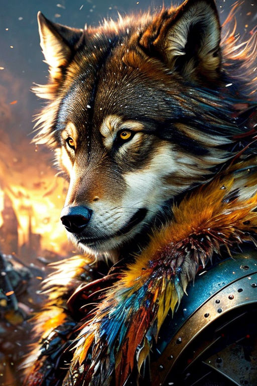 tribal wolf wallpaper