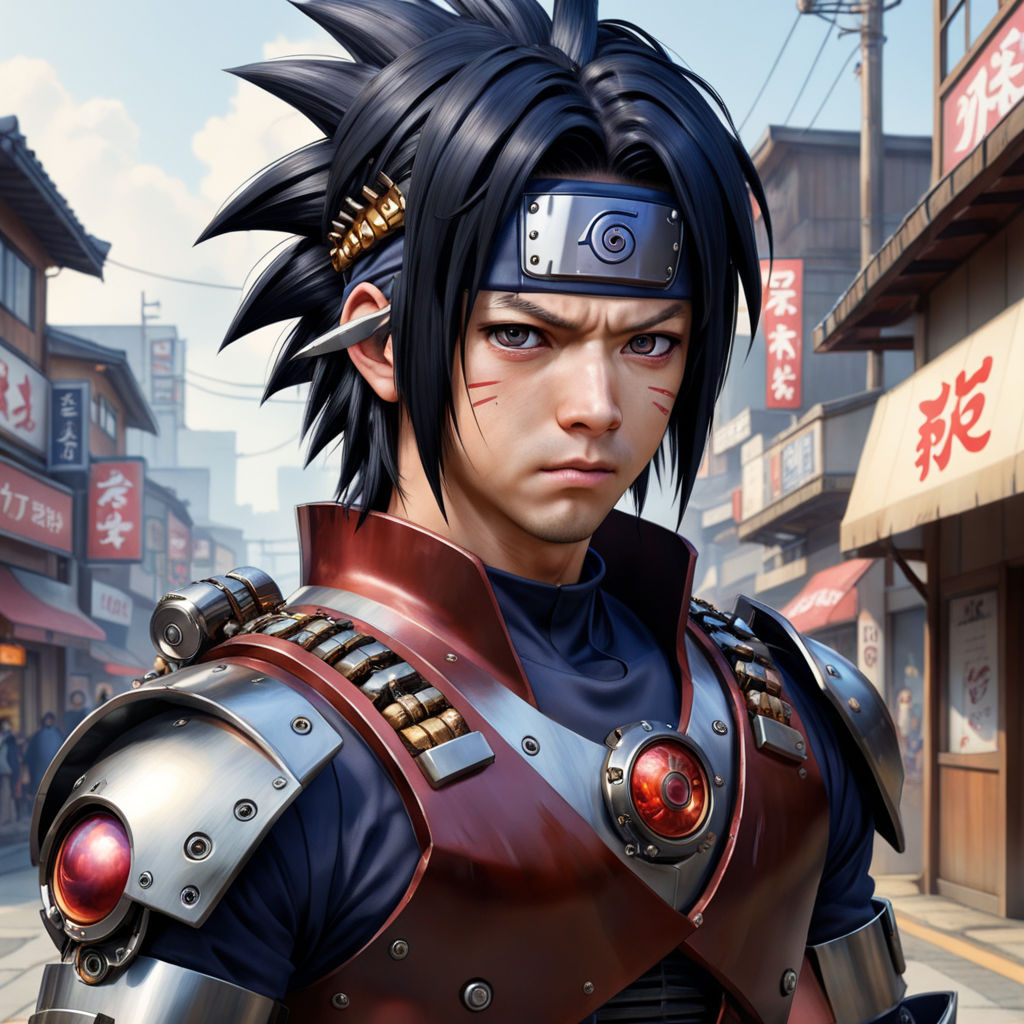 full body Art, Naruto anime, hyper detailed perfect