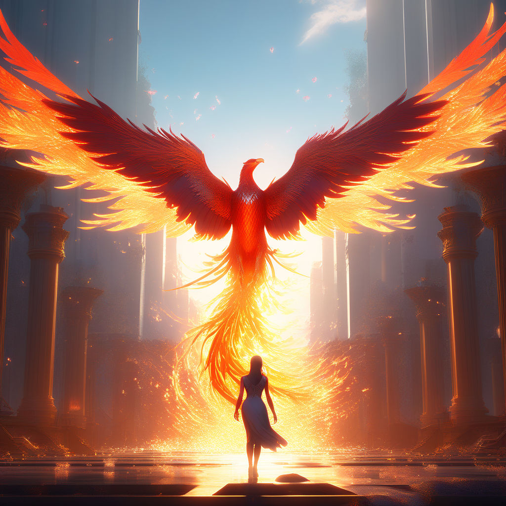 Fire Wings - Phoenix Logo Template, Logo Templates | GraphicRiver