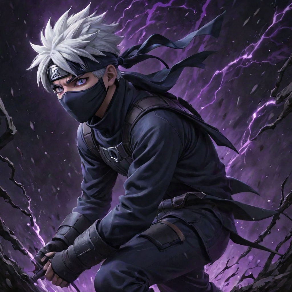 Kakashi-sensei's face?!, an art print by SnailRoyal - INPRNT