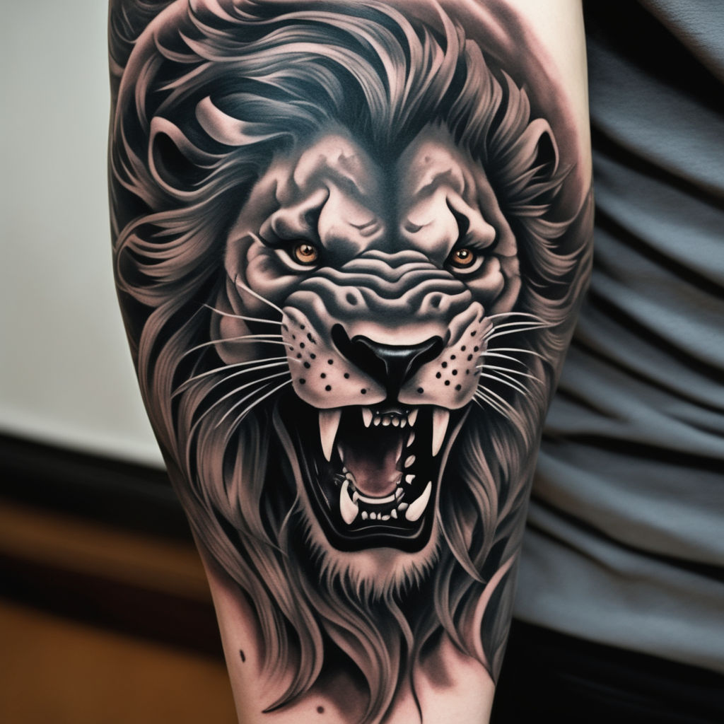 Animal tattoos by Mark! 🦁 Check out more of Mark's work and call or email  us to book your own ferocious tattoo. ~ATTICUS TATTOO~ 403-... | Instagram