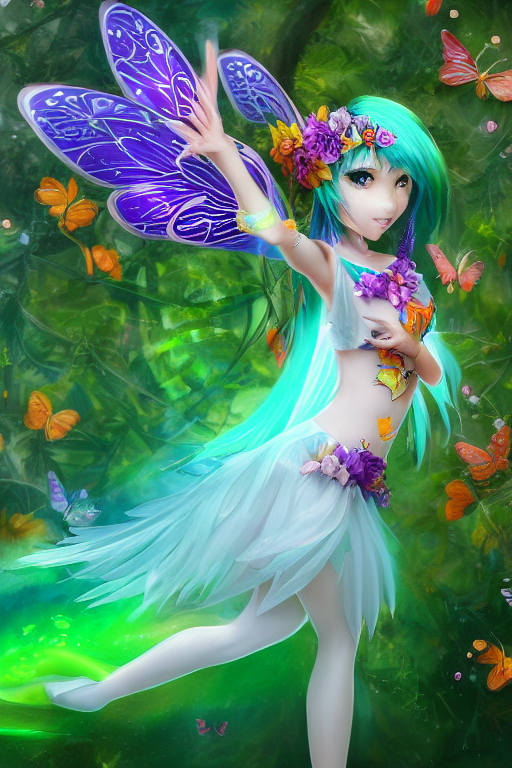 Fantasy World pretty dress glow sparks bonito magic wing sweet  fantasy girl fairy HD wallpaper  Peakpx