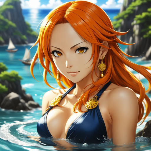 ArtStation - Fan art Nami - One piece