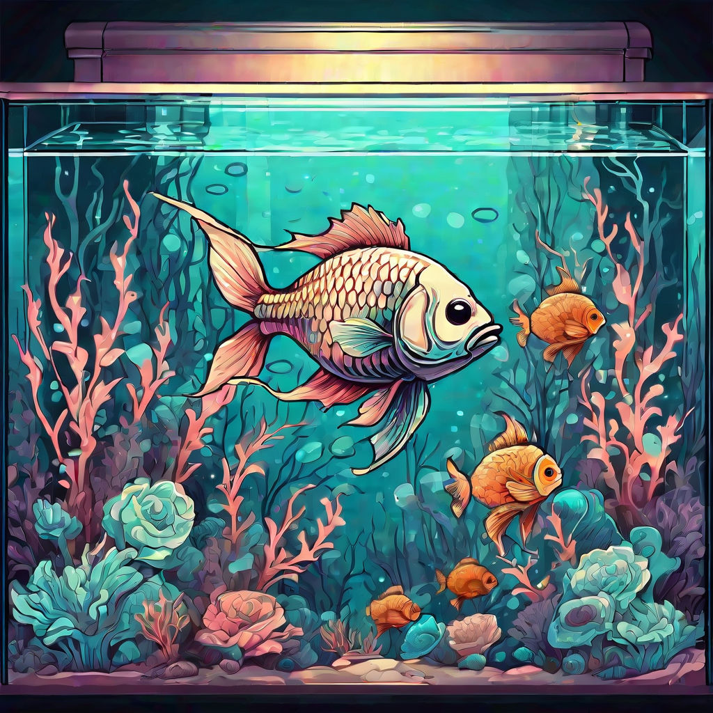 Beautiful Fish Bowl High-Res Vector Graphic - Getty Images