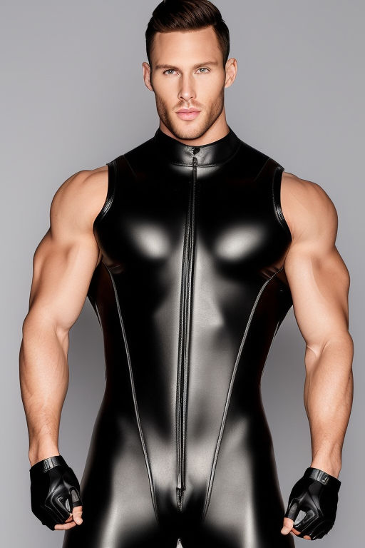 translucent black body suit - Playground