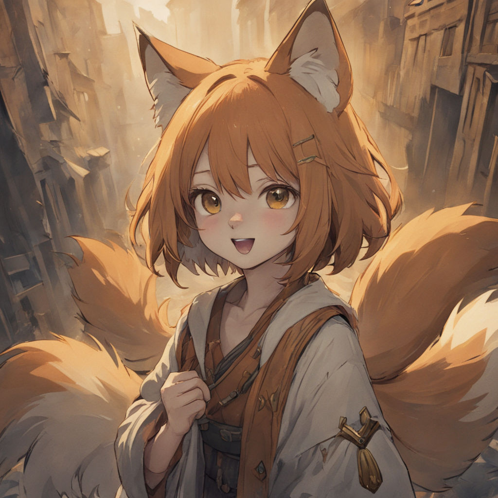 fox ears anime