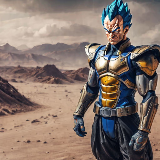 ArtStation - Vegeta, from Sayajins Gorillas