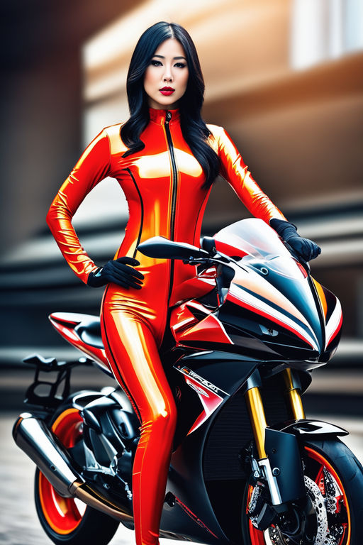 HD desktop wallpaper Anime Motorcycle Bike Glove Skirt Socks Tie  Pixiv Fantasia download free picture 527312