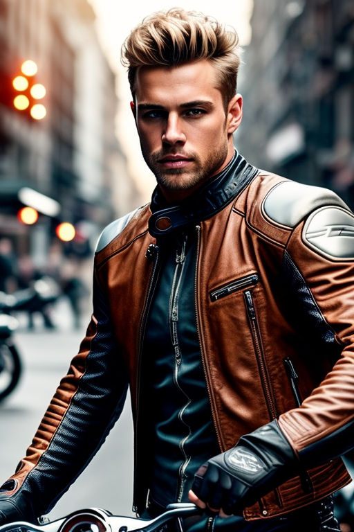 Leather Utility Jacket