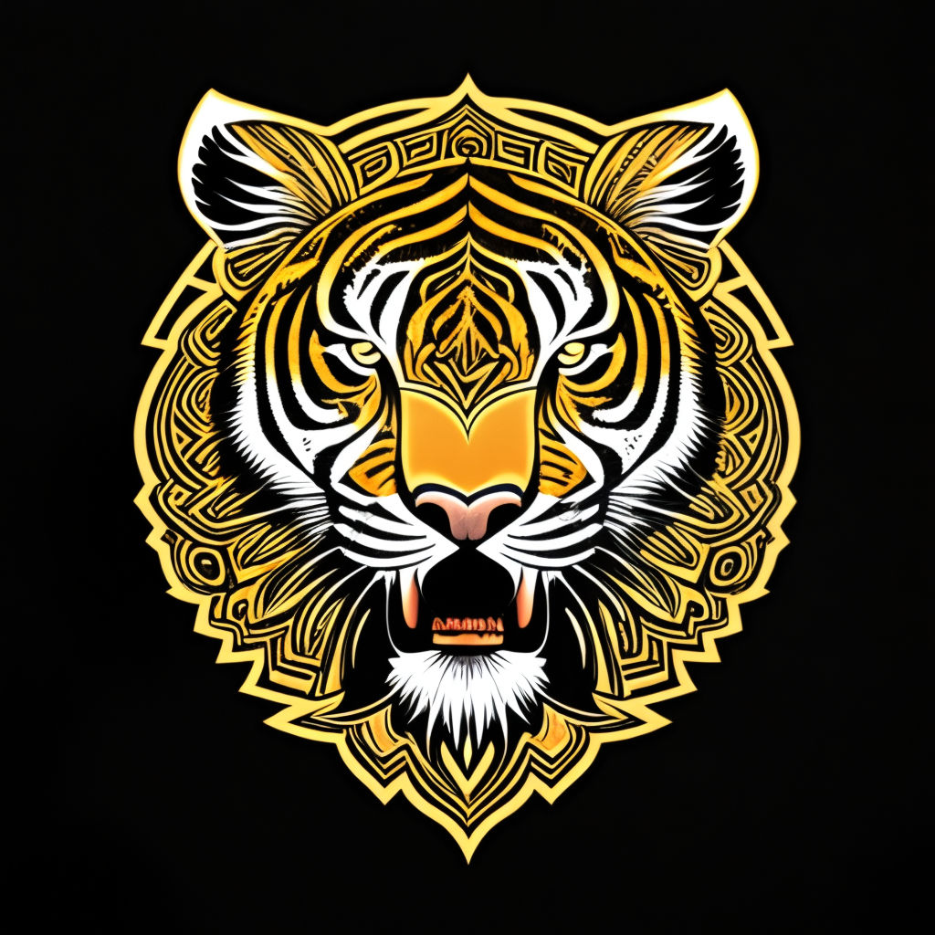 Watercolor Tiger T-shirt- 1 Graphic by raqibul_graphics · Creative