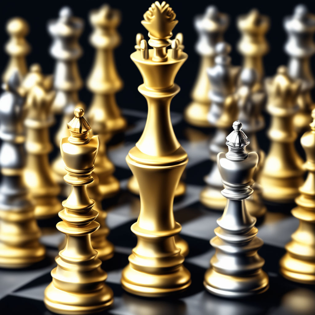 Chessboard King S Toppled Pawns In 3d Illustration Backgrounds