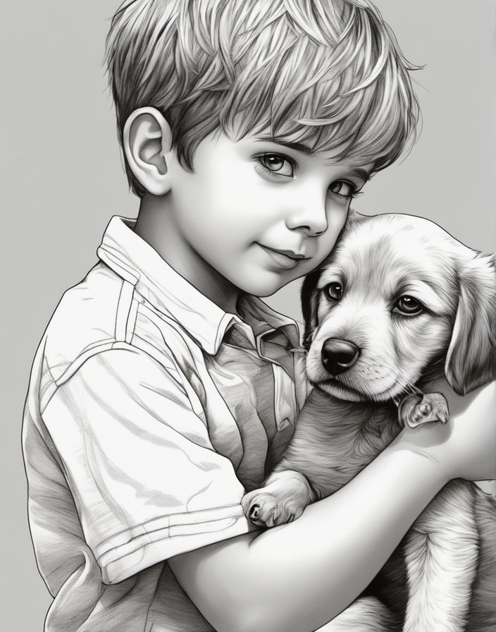 Boy Sketch Drawing Art - Drawing Skill