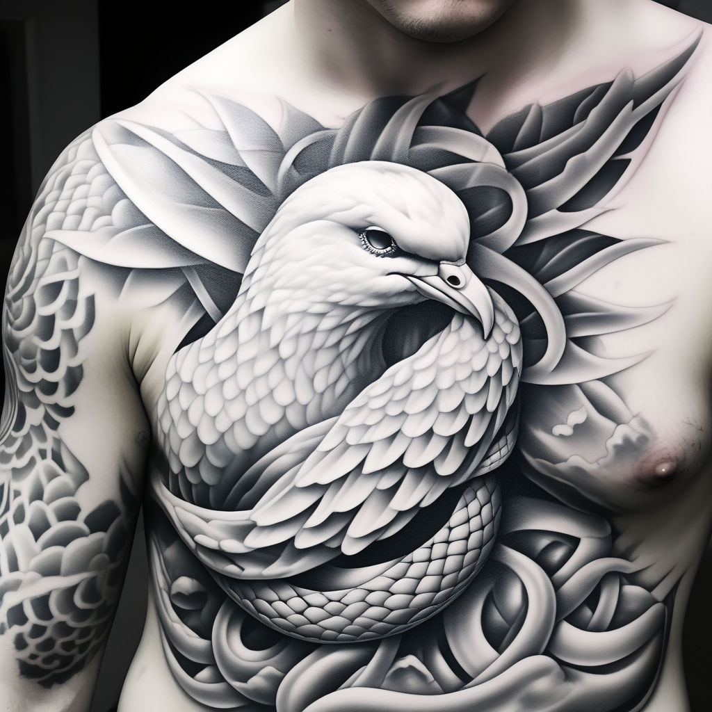 33 Cool Chest Tattoo Ideas for Men in 2024