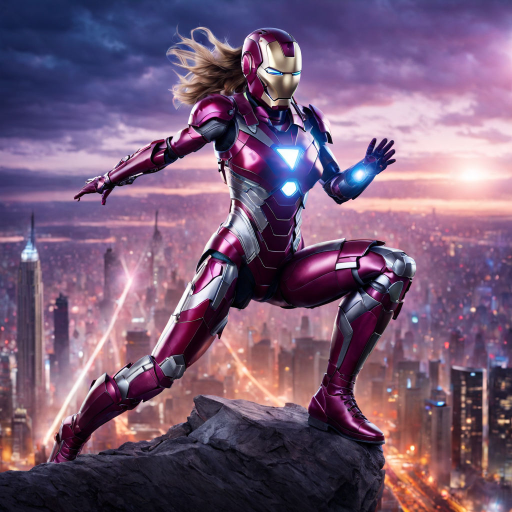 Iron Man - Mk 42 Suit Hero Landing - Marvel - 3D model by printedobsession  on Thangs