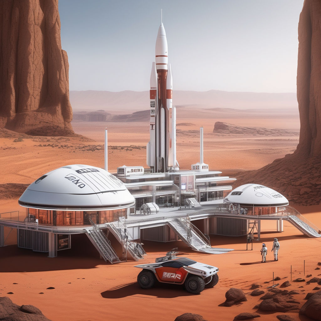 future mars base