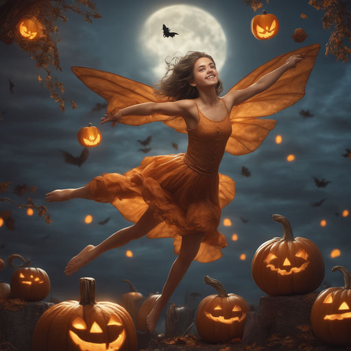 halloween fairies wallpaper