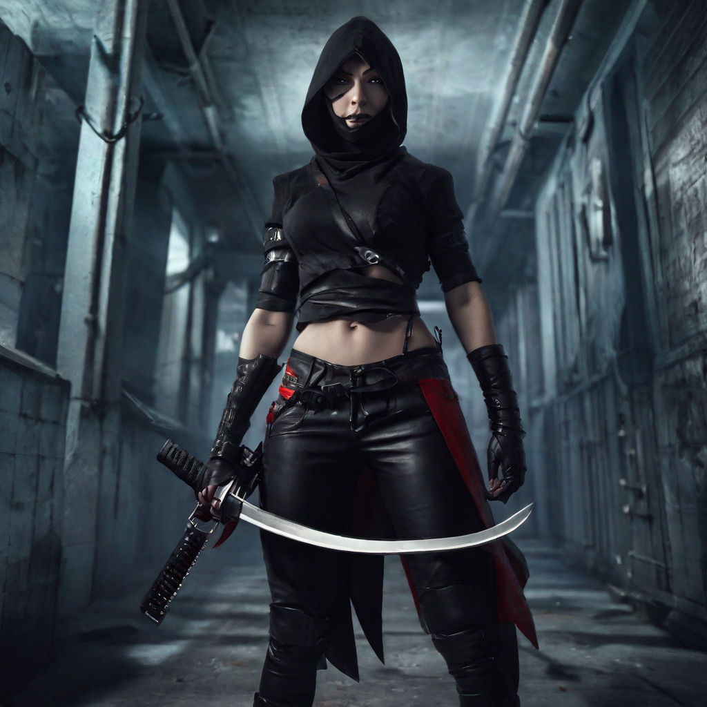 Women's Ninja Assassin Costume