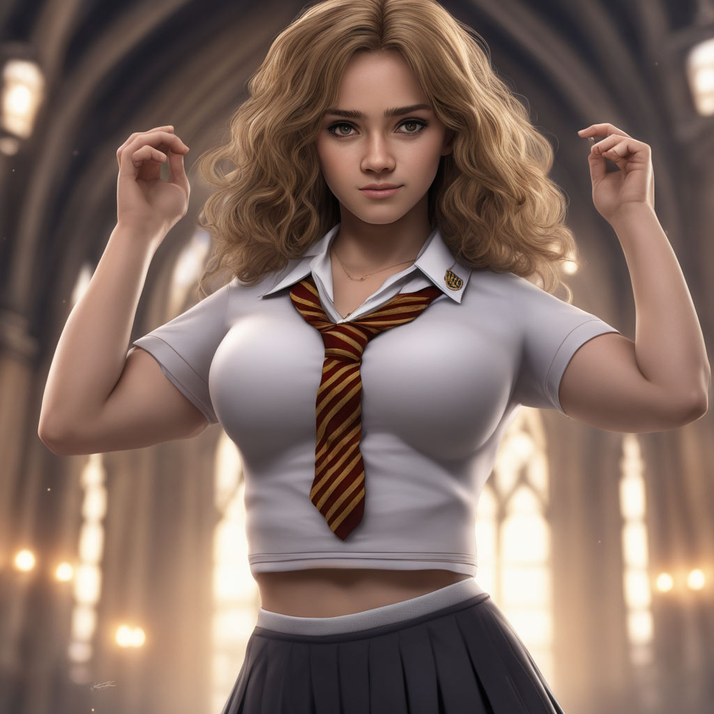 fatty latin woman as hermione granger