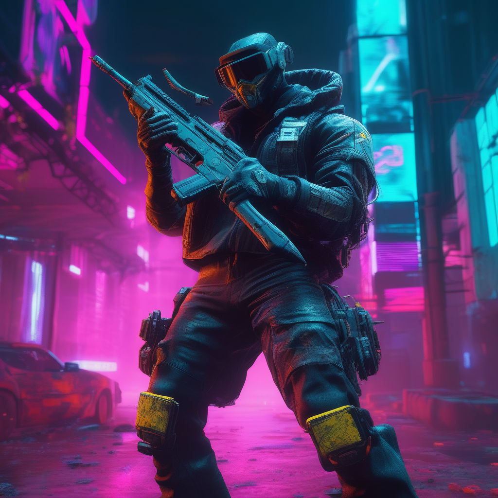 Cyberpunk 2077 Metro Soldiers 4K Ultra HD Mobile Wallpaper