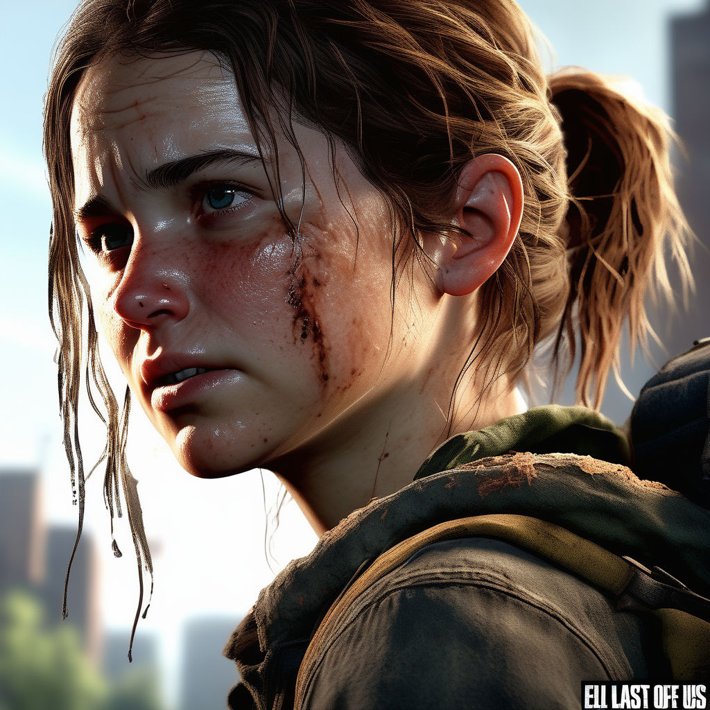 Ellie Williams The last of us 2, an art print by Kyou Art - INPRNT