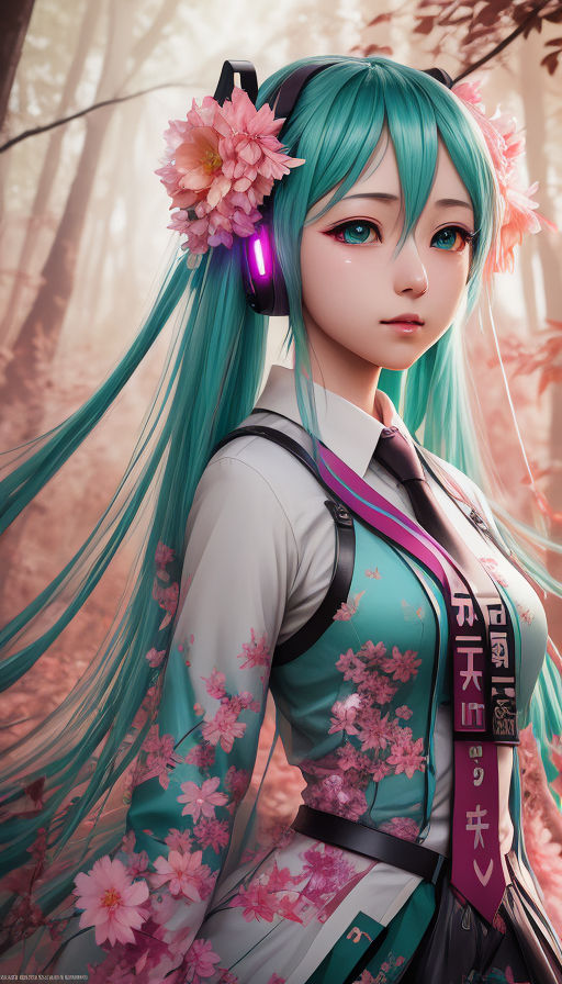 realistic hatsune miku