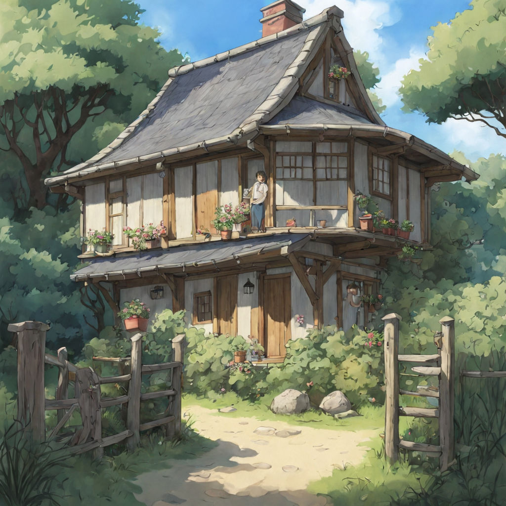 Cute anime style house by EthanDavis01 on DeviantArt