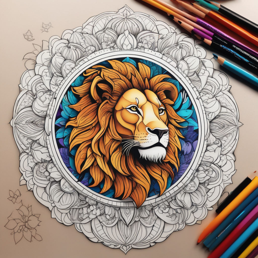 Coloring Pages | lion coloring pages coloring pages easy kids drawing lion