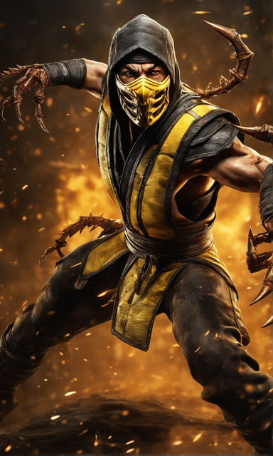 Download Fierce Baraka in Mortal Kombat Wallpaper