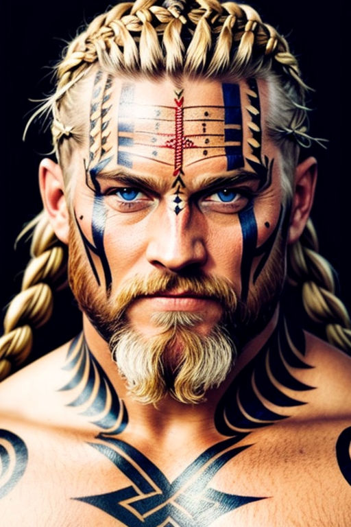 VIKINGS: Björn Ironside Facial Tattoo Meaning